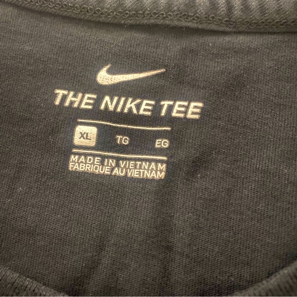 Nike Striped Sleeves Shirt Boys XL Black - Picture 7 of 9